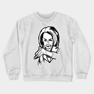 Nancy Pelosi Clap Meme - Funny Nancy Pelosi Clapping During State of the Union - Nancy Pelosi Meme House of Representatives Crewneck Sweatshirt